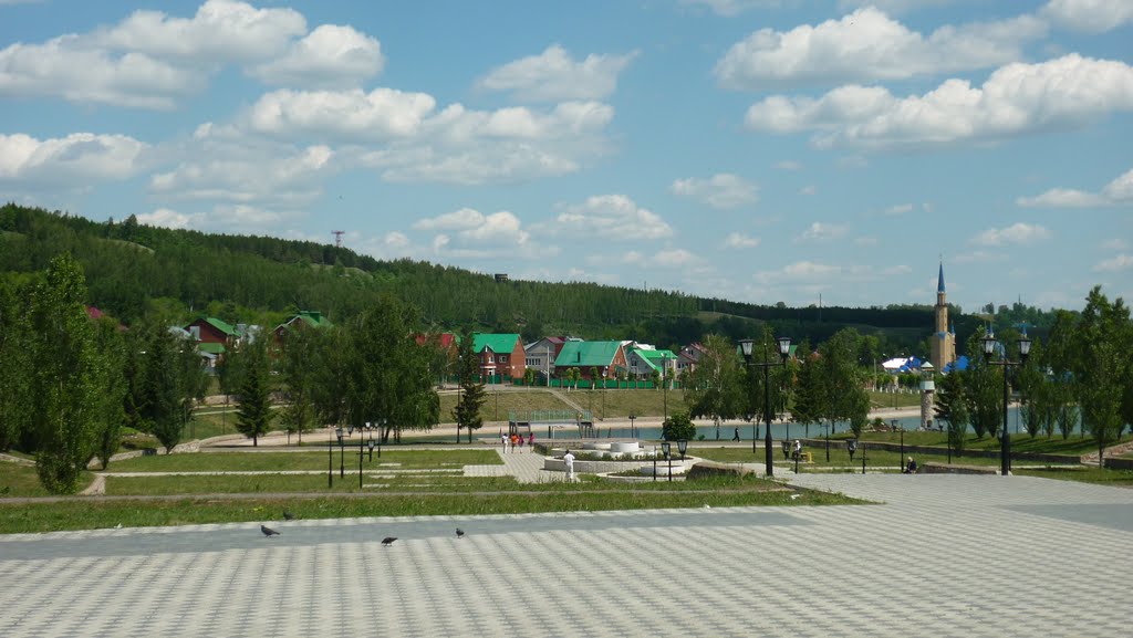Вид на склон холма, Лениногорск
