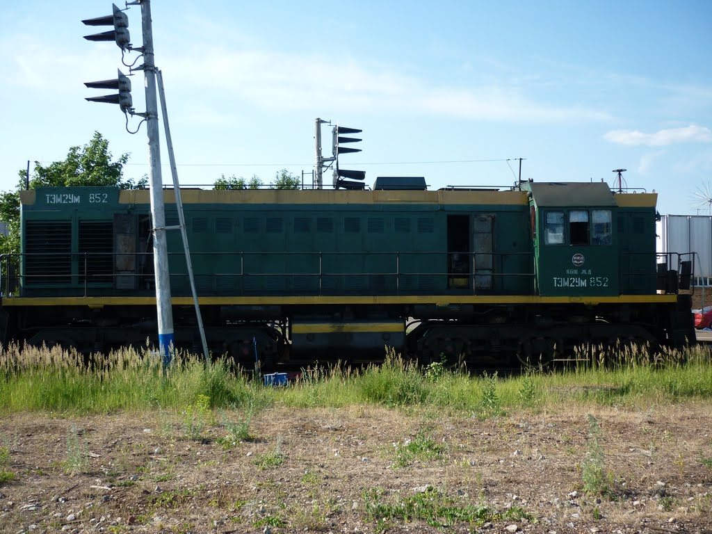 Тепловоз ТЭМ-2 на станции Нижнекамск, Нижнекамск
