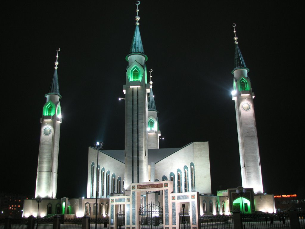 Мечеть ночью !, Нижнекамск