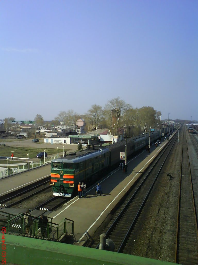 train №355 Moscow - Ufa., Нурлат