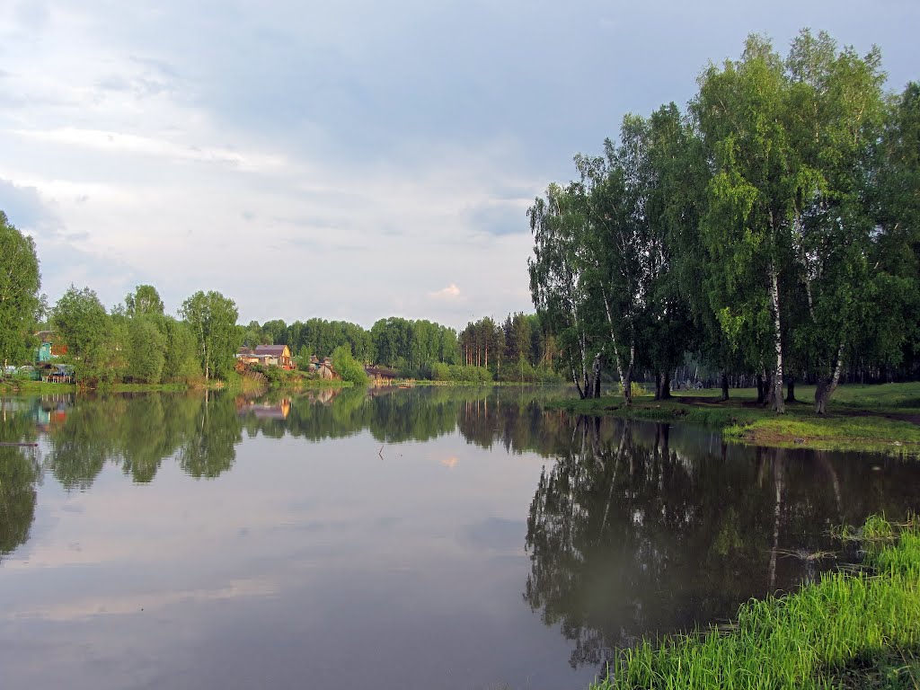 Озеро Токовушка., Молчаново