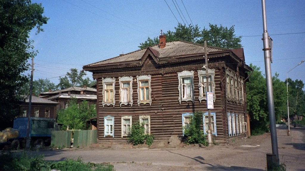 Altes Haus in Tomsk, Томск
