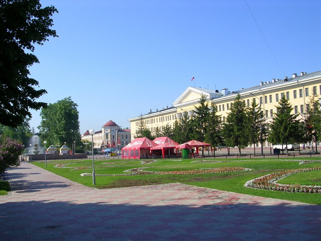 [Russia, Tomsk, Lenina str., Novosobornaya square], Томск