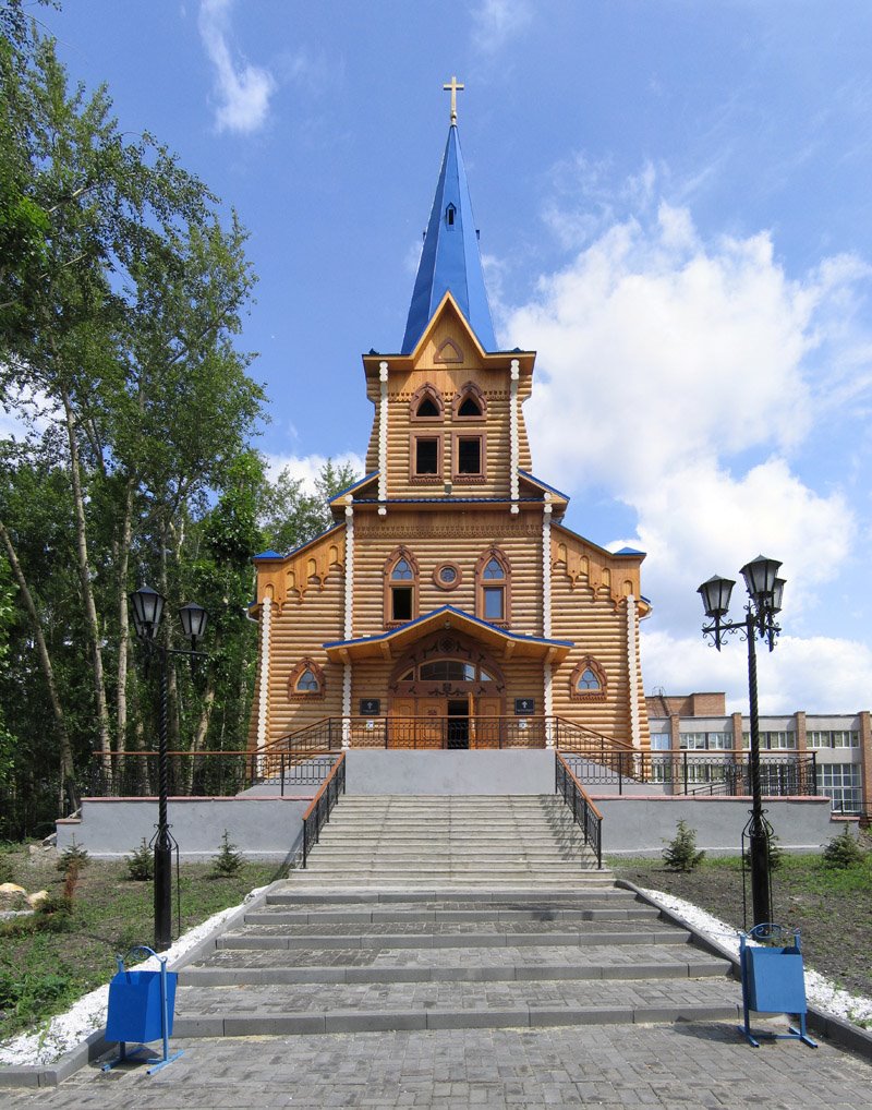 Лютеранская кирха, г. Томск, июль 2006, Томск