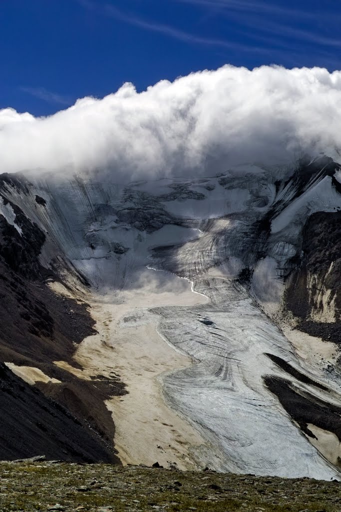 ледники Монгун-Тайги, Тээли