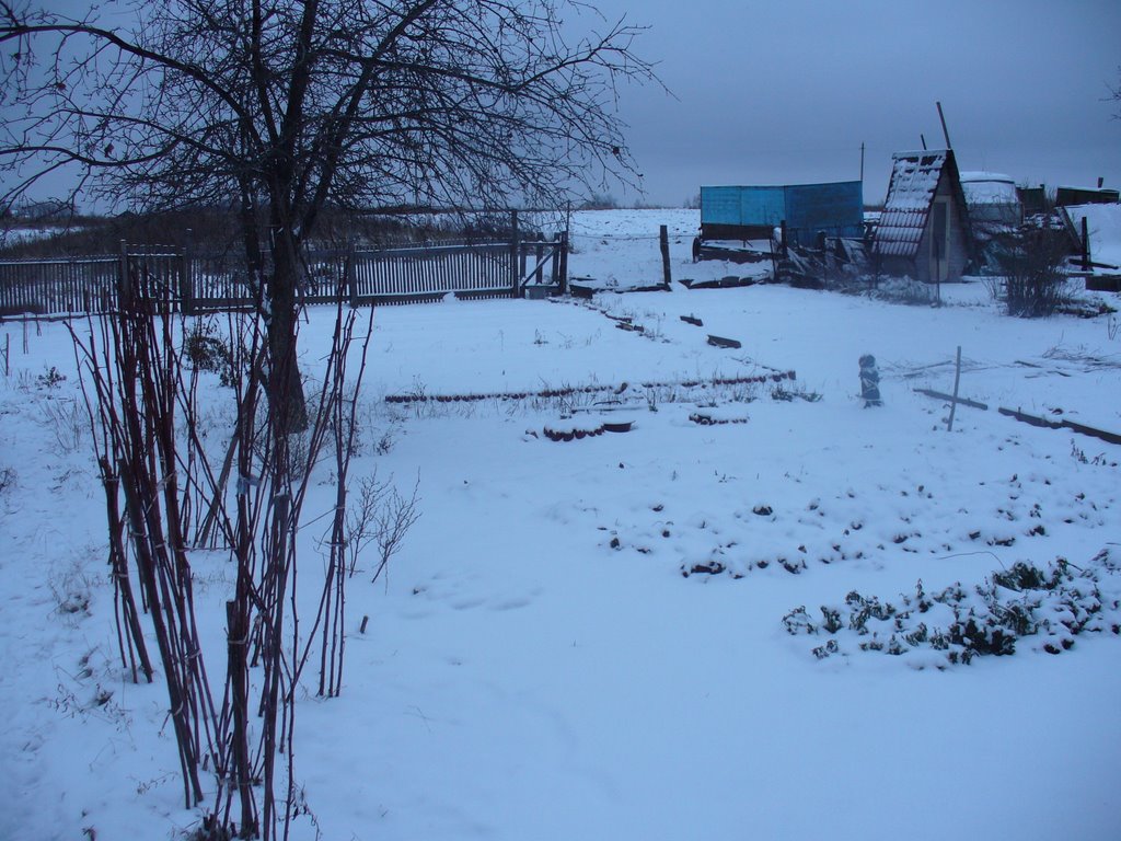 огород зимой, Заокский