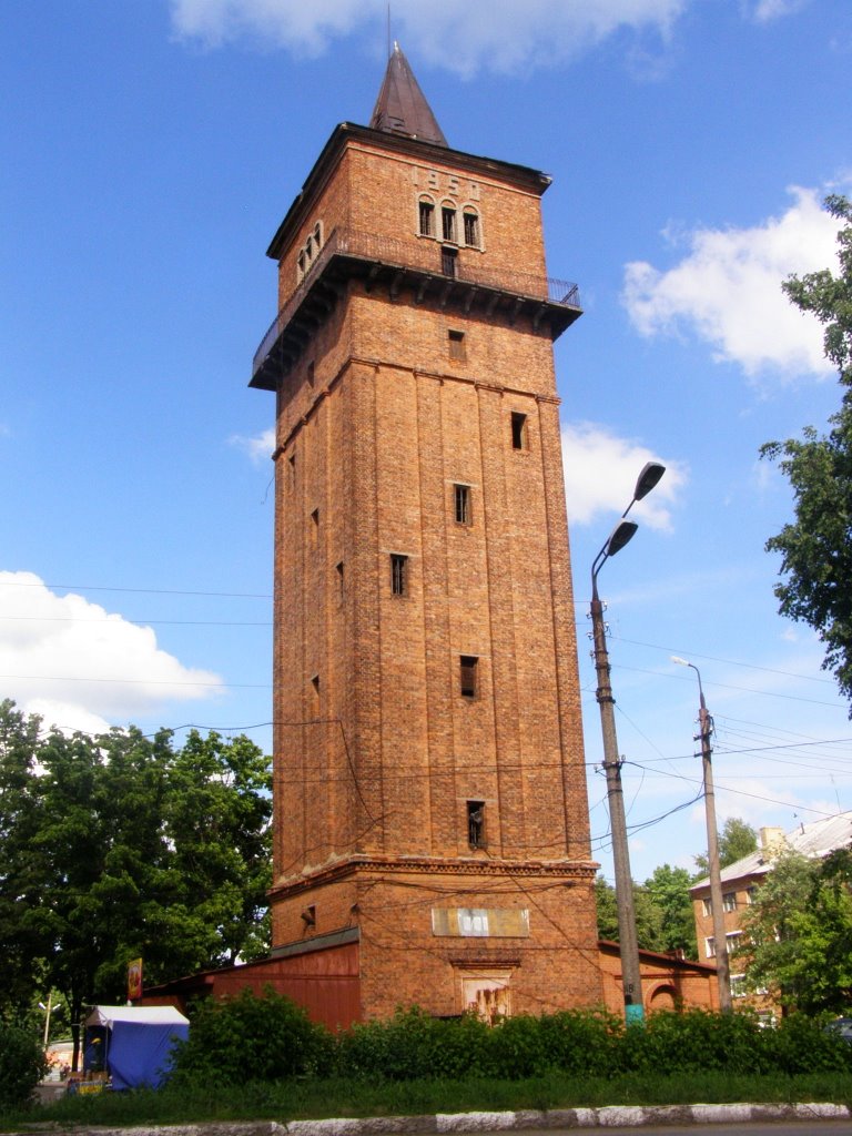 Старая водонапорная башня, Кимовск