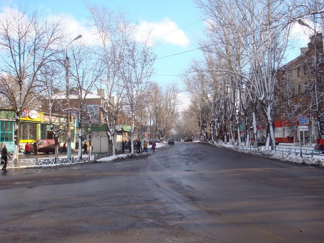 ул. Ленина март 2008, Кимовск