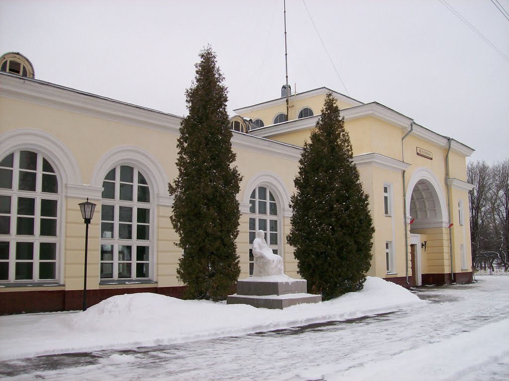 Вокзал станции Щёкино, Щекино