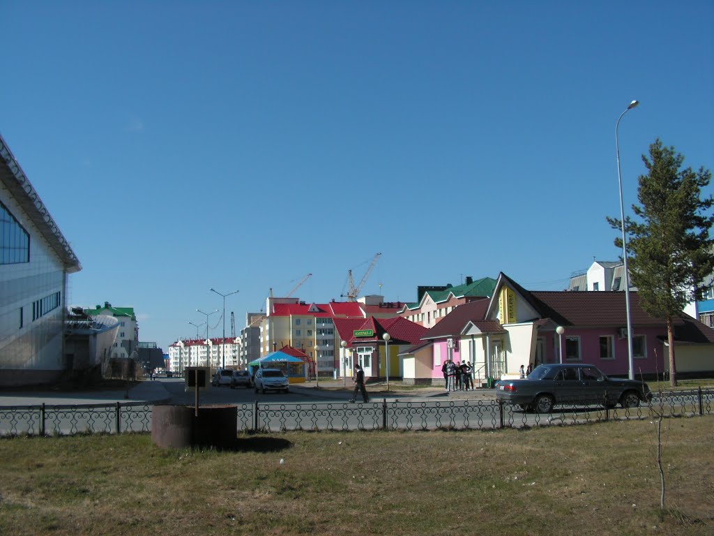 Вид на 6-й микрорайон, Белоярский