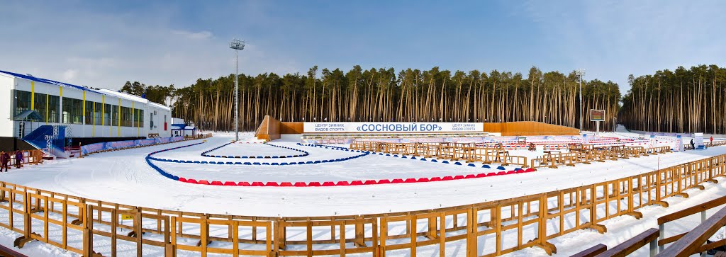 Биатлонный центр (панорама), Заводоуковск