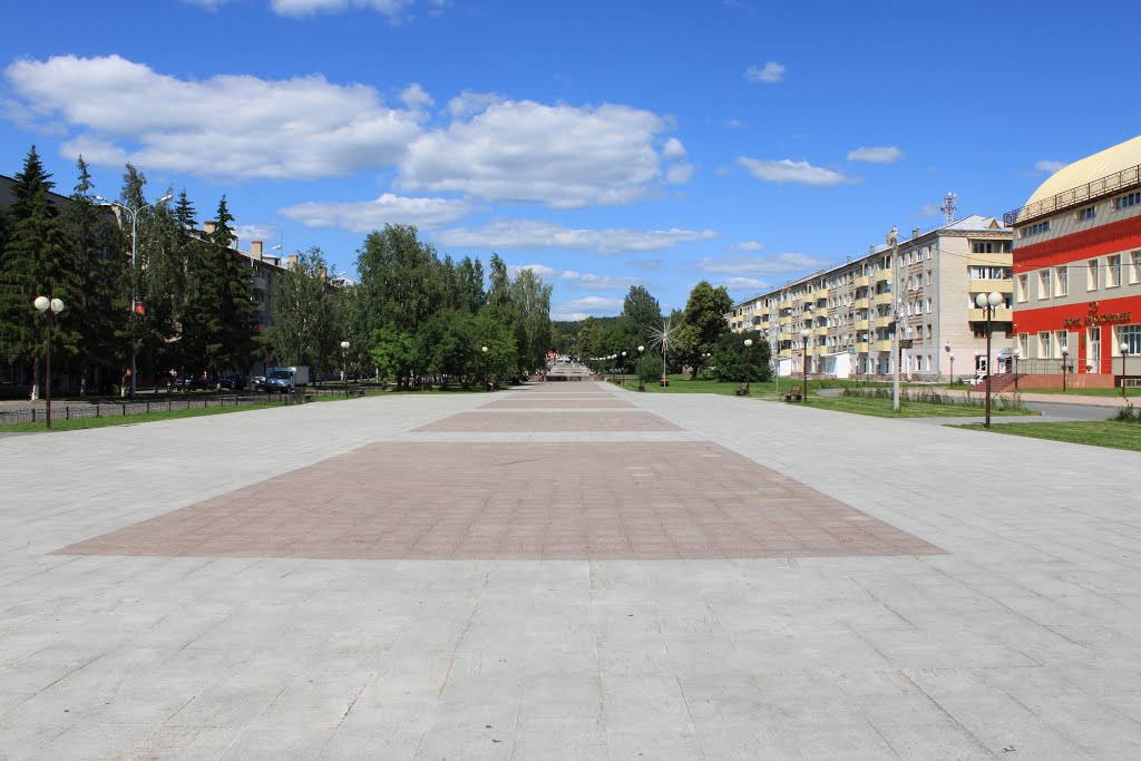 Заводоуковск, центральная площадь. Zavodoukovsk, central square, Заводоуковск