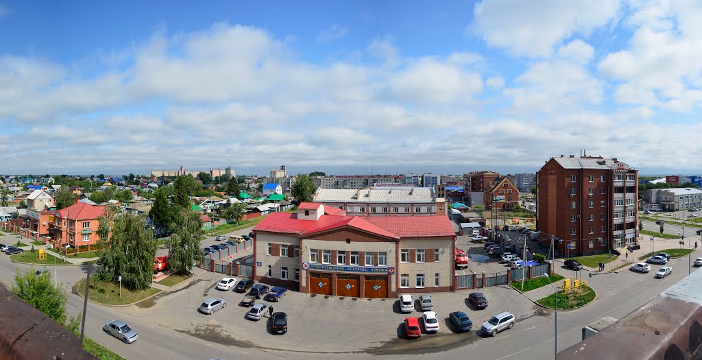 View of the city of Ishim., Ишим