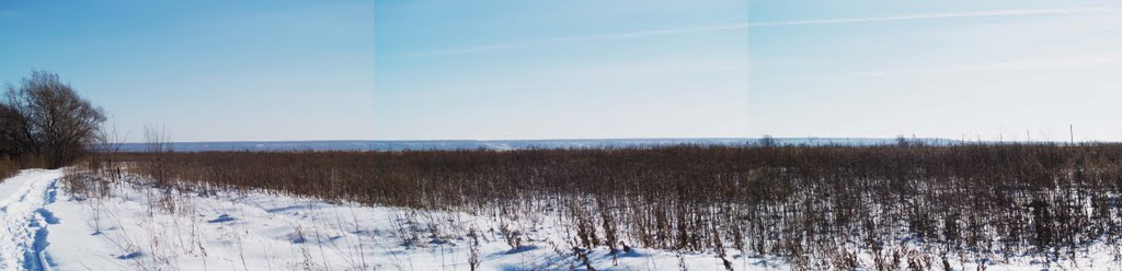 Зимний панорам, Ишим