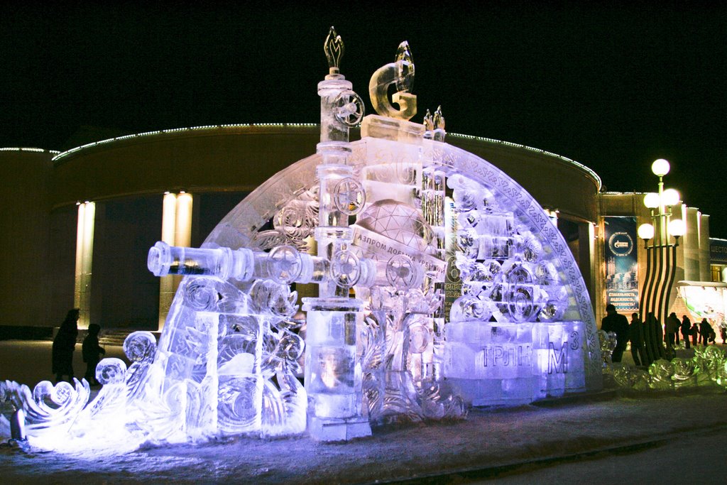 Ледяные фигуры (декабрь 2008), Новый Уренгой