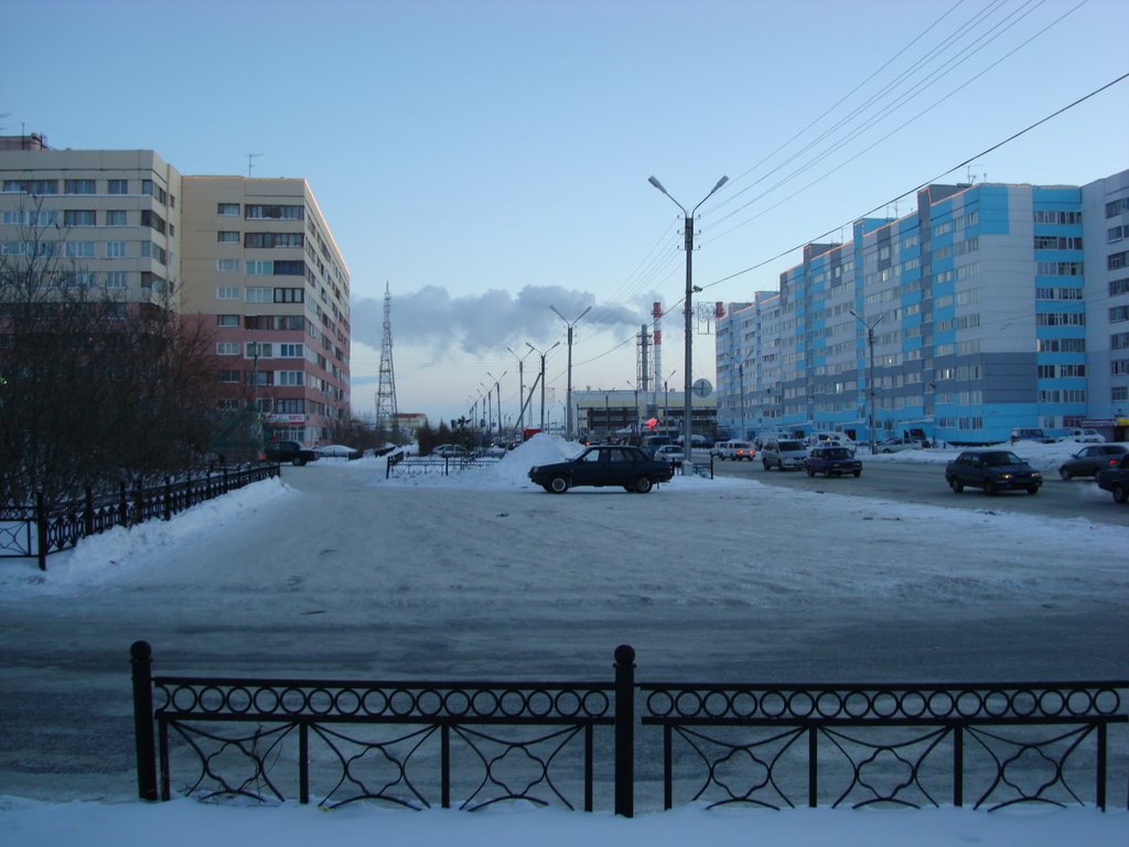 Ленинградский зимой, Новый Уренгой
