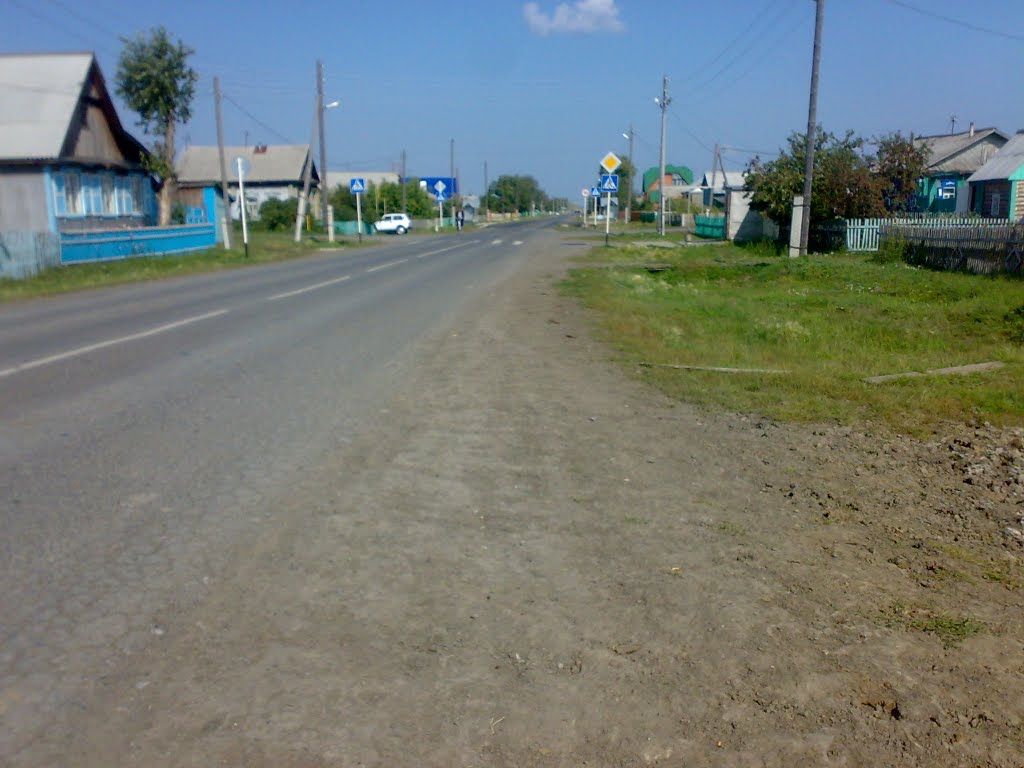 по ул.Мира 2009, Сладково