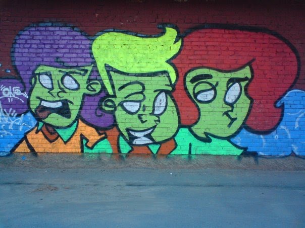 Граффити на "Стекляшке", Советский