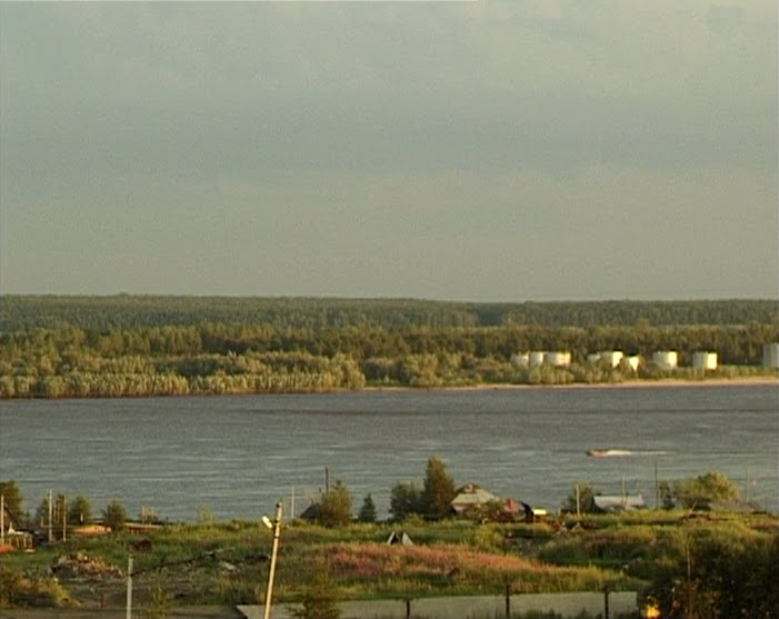 Ob River in Surgut, Сургут