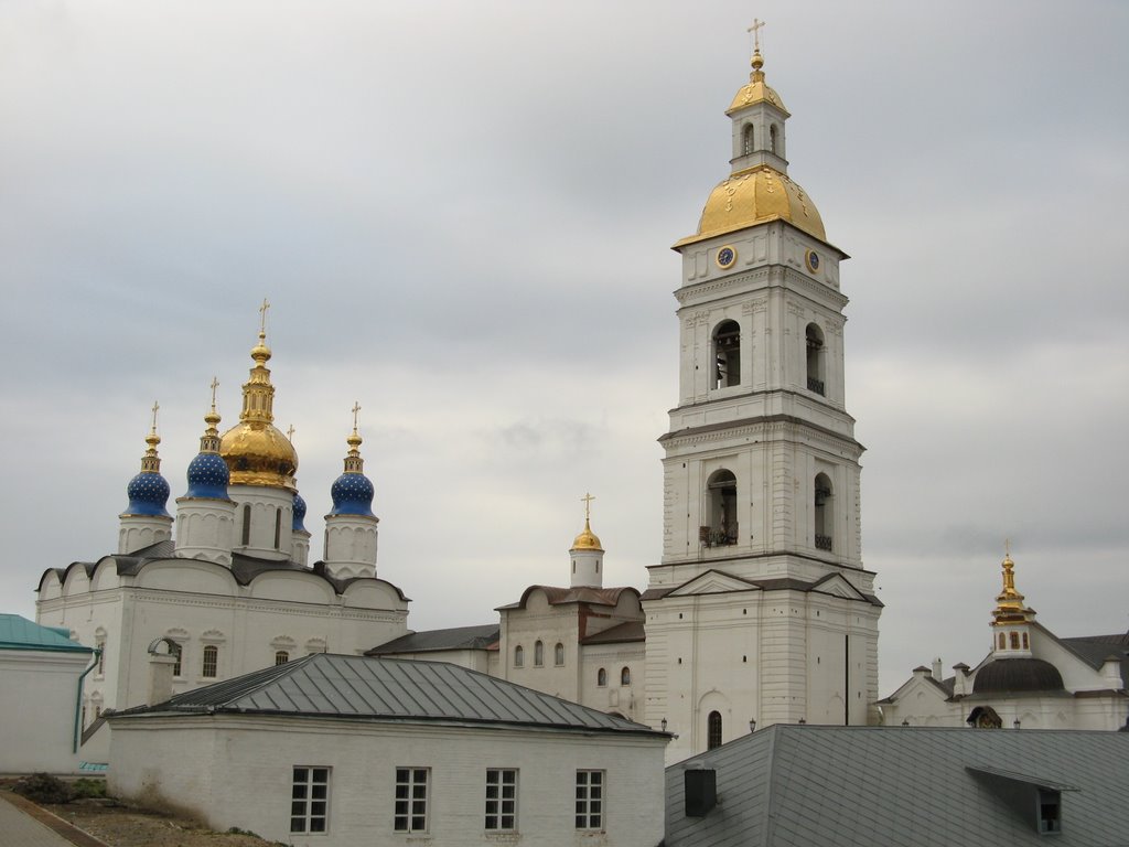 Софийский собор и колокольня., Тобольск