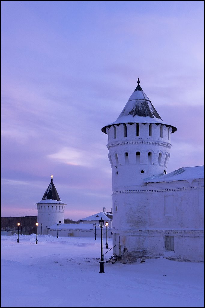 Kremlin towers, Тобольск