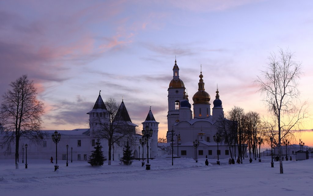 Kremlin and St. Sofia Cathedral, Тобольск