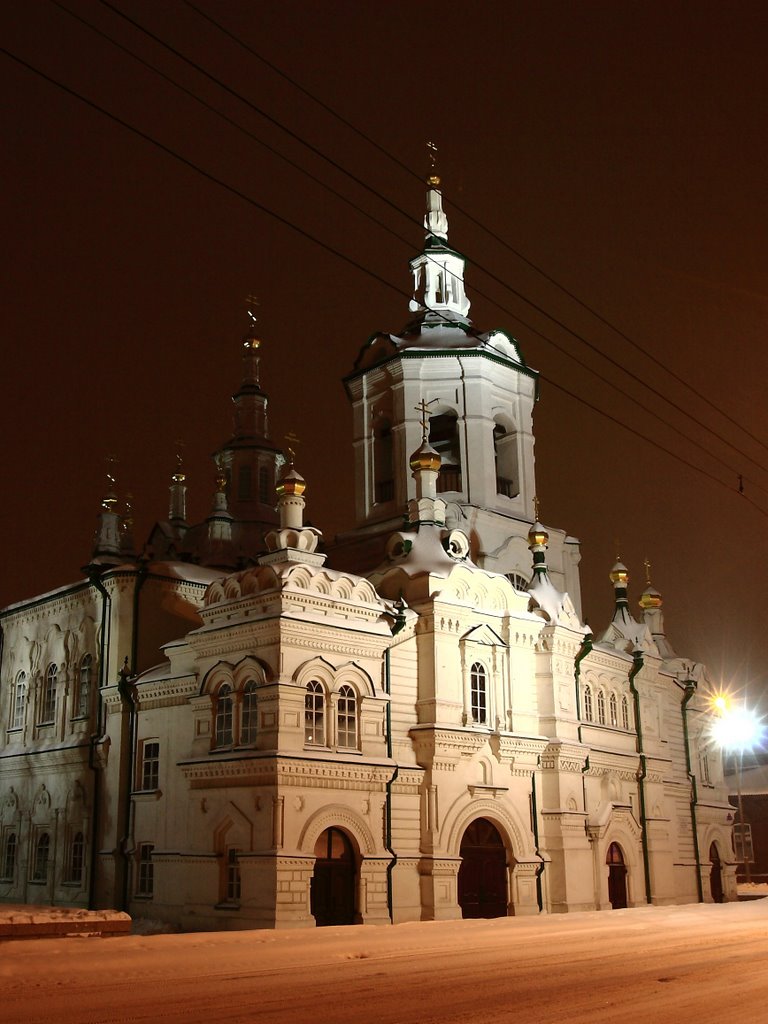 The Spass church. Front view, Тюмень