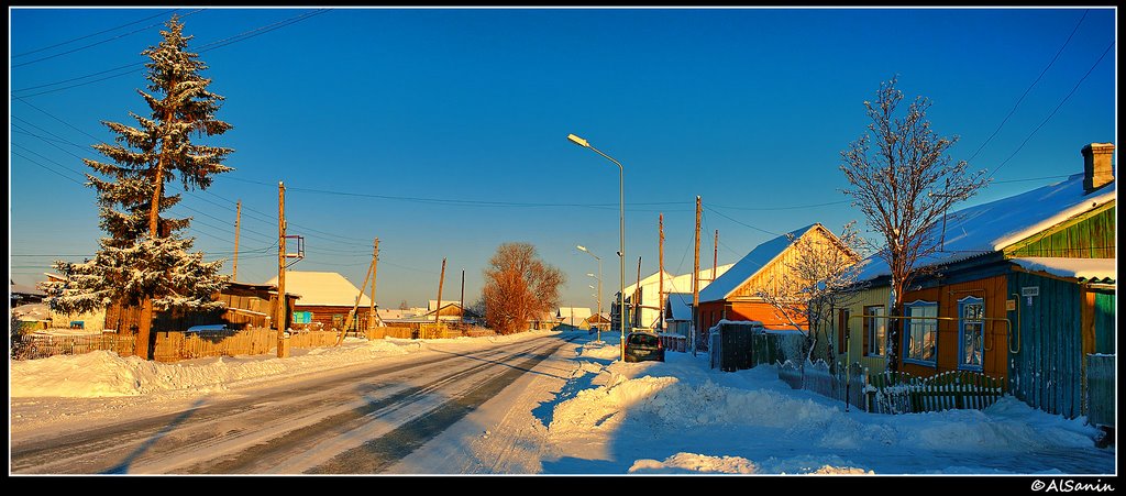 Siberian village UVAT, Уват
