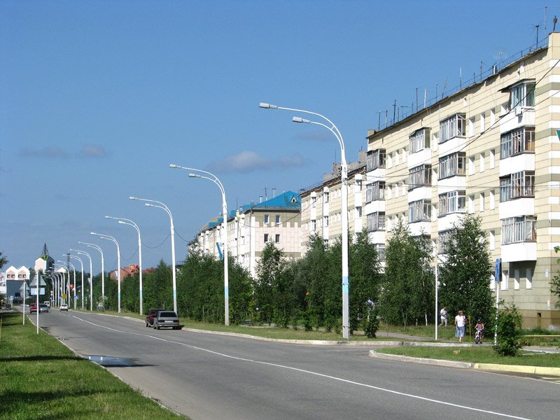 Улица Узбекистанская (Бам), Урай