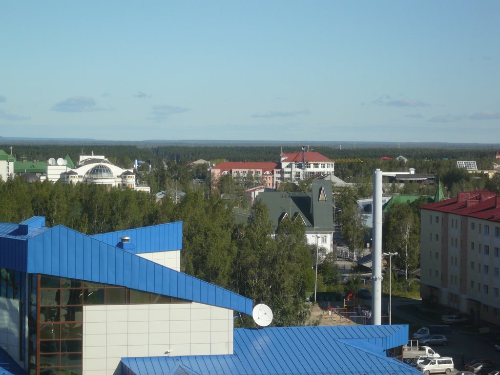 Вид на зеленый город ~SAG~, Ханты-Мансийск