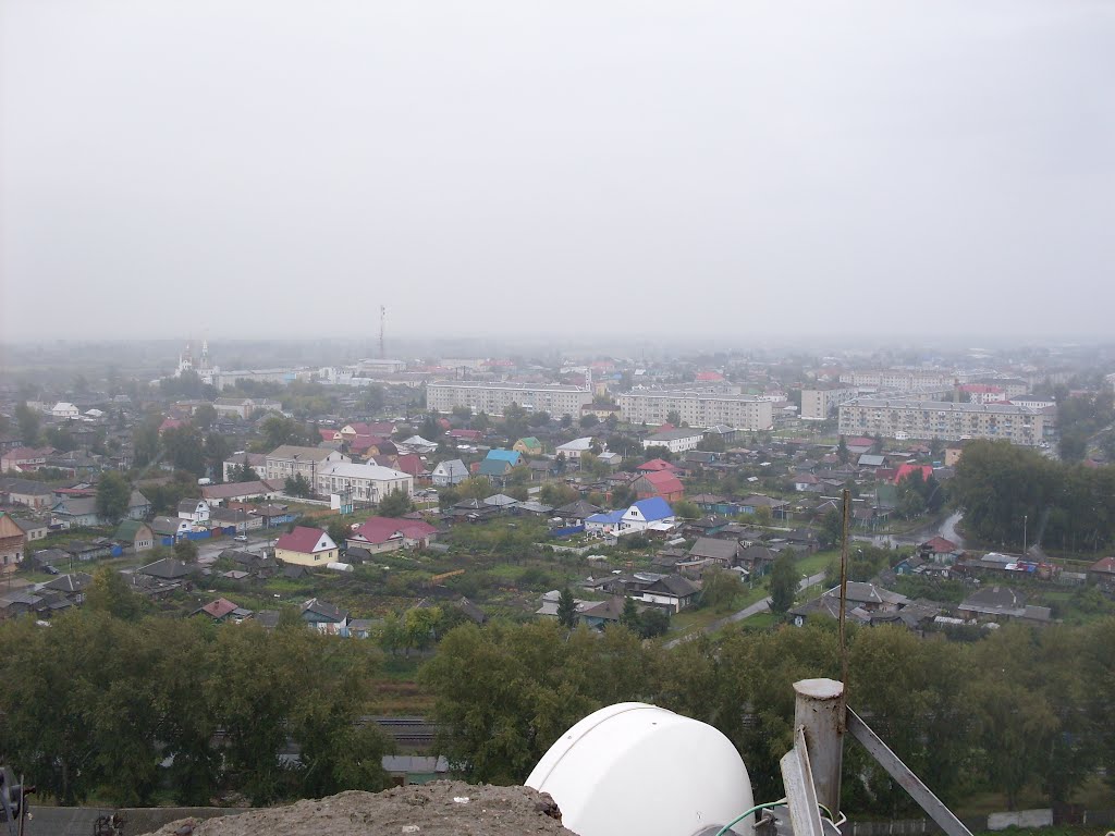 Вид с крыши элеватора, Ялуторовск
