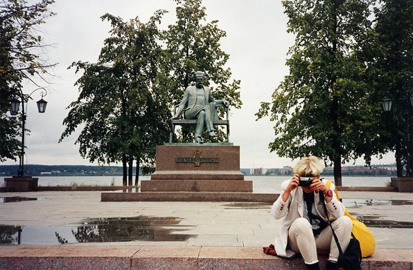 Statue of Pyotr Tchaikovsky in Votkinsk, Воткинск