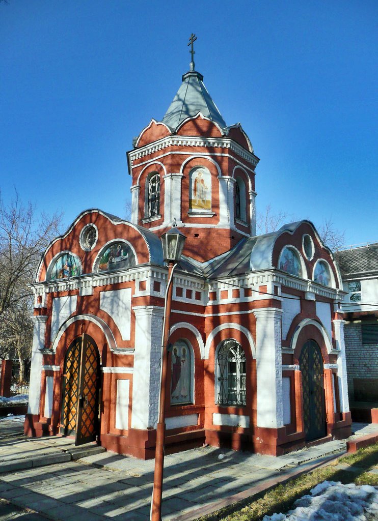 Южный фасад Крестовоздвиженской часовни, 1885 год, Ижевск
