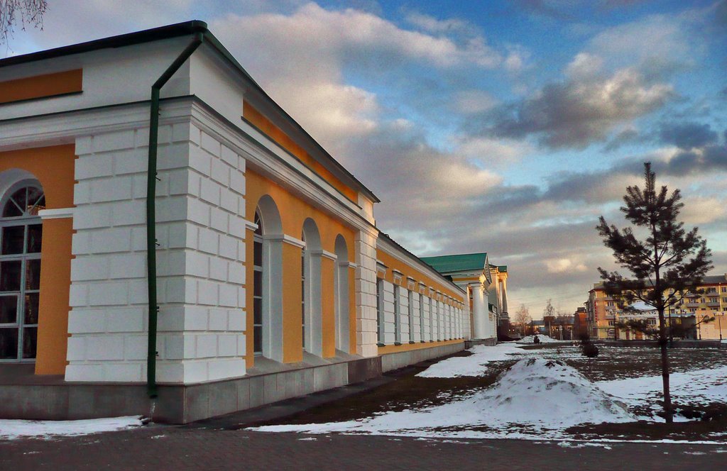 Западный фасад Ижевского арсенала, Ижевск
