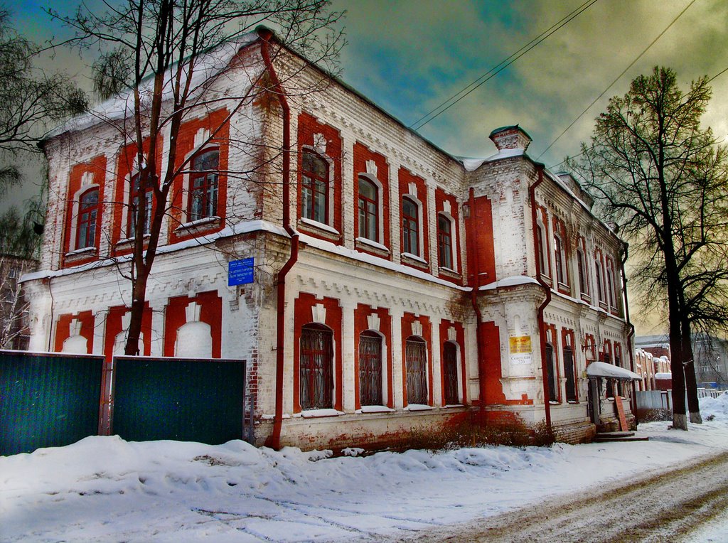 дом Детского творчества, ул. Советская, 22б, бывший "Ольгинский детский приют трудолюбия", 1901 год, Ижевск