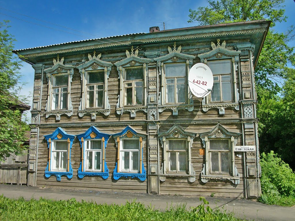 Cтарый дом на ул. Советской, Сарапул