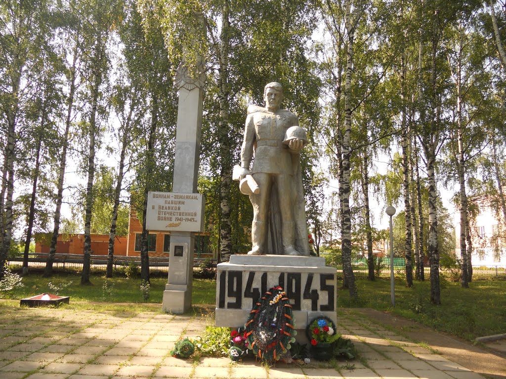 Памятник войнам землякам, Юкаменское