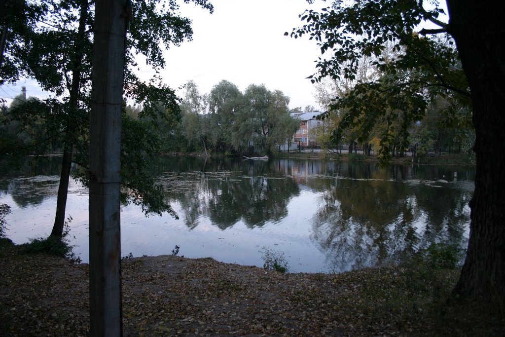Dimitrovgrad, Ulyanovsk Oblast, Russia - Park alongside a Melekes river branch, Димитровград