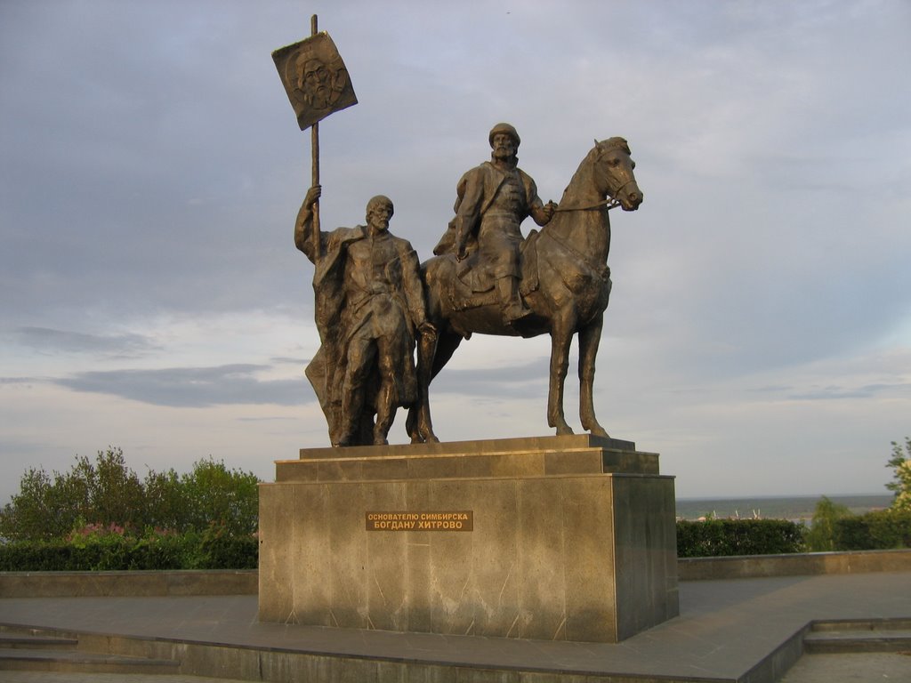 Monument to the founder of city of Simbirsk to boyar Hitrovo, Ульяновск
