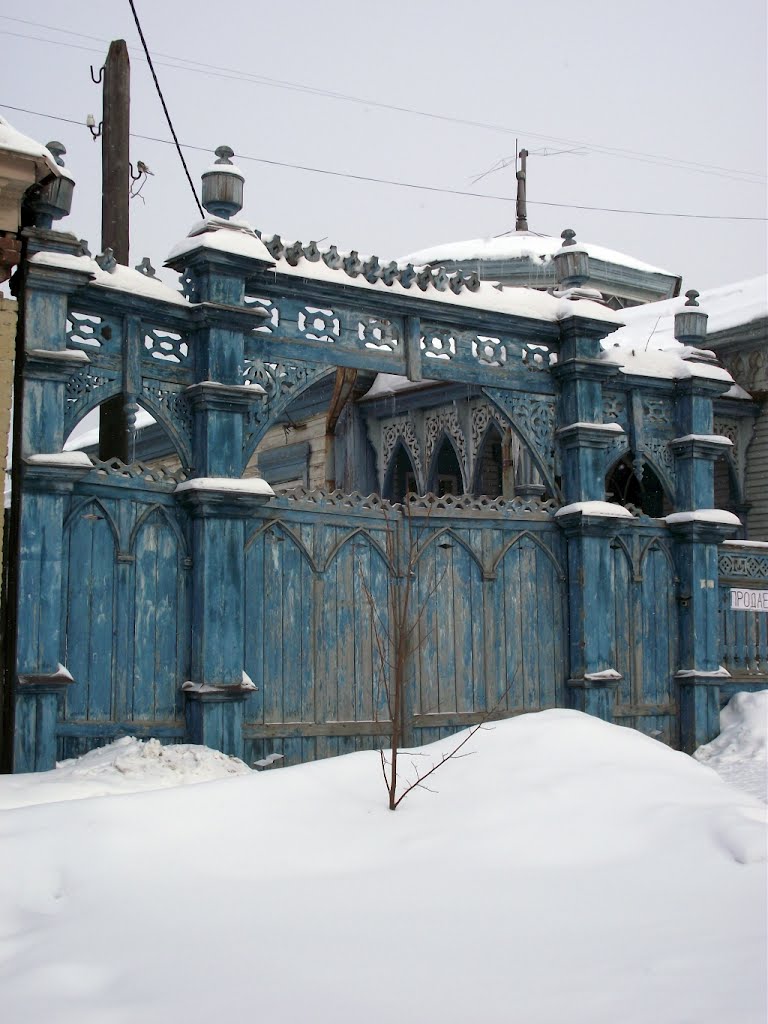 Резные ворота, Ульяновск