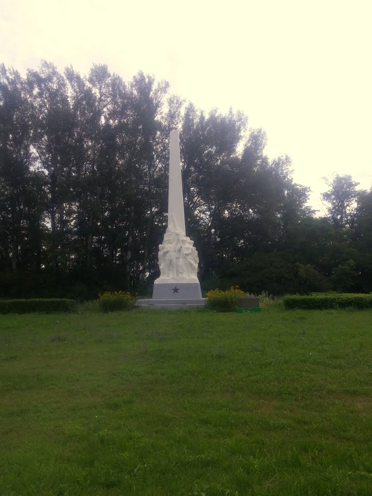 Памятник посвященный революции., Калмыково