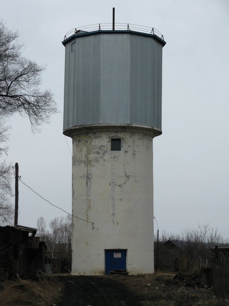 Водонапорная башня, улица Украинская, Вяземский