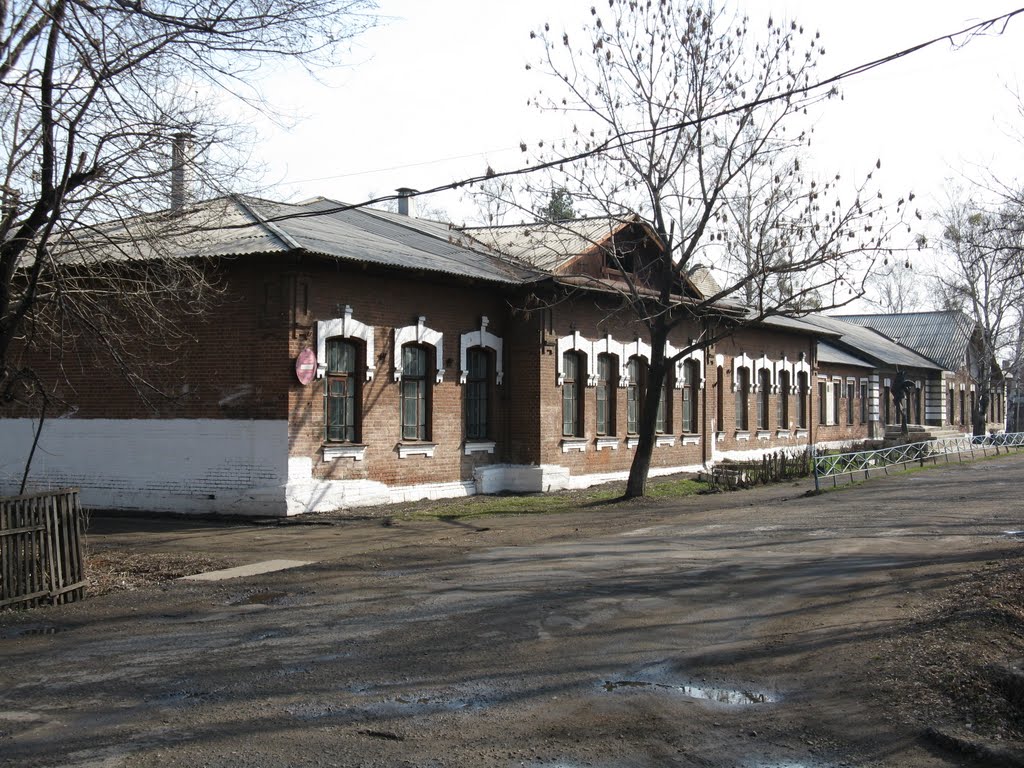 Школа № 20, старое здание, Вяземский