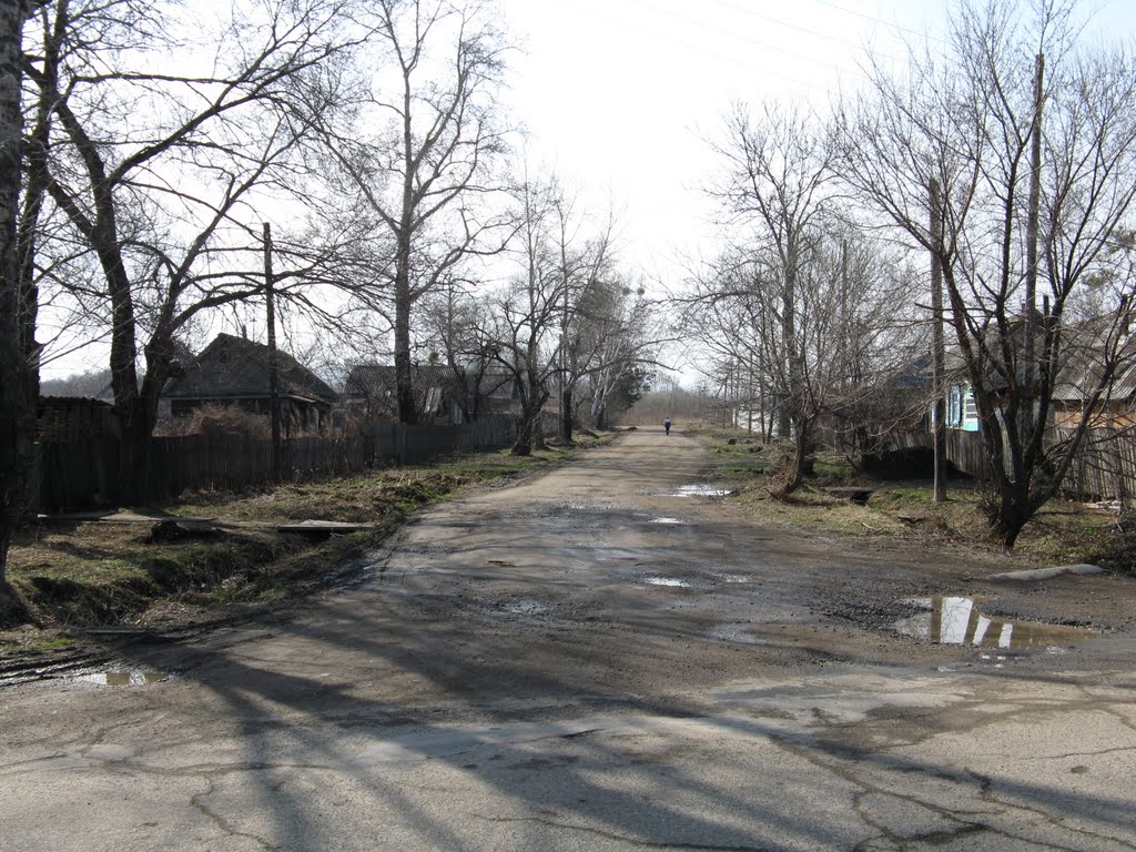 Улица Казачья. Вид с улицы Верхотурова, Вяземский