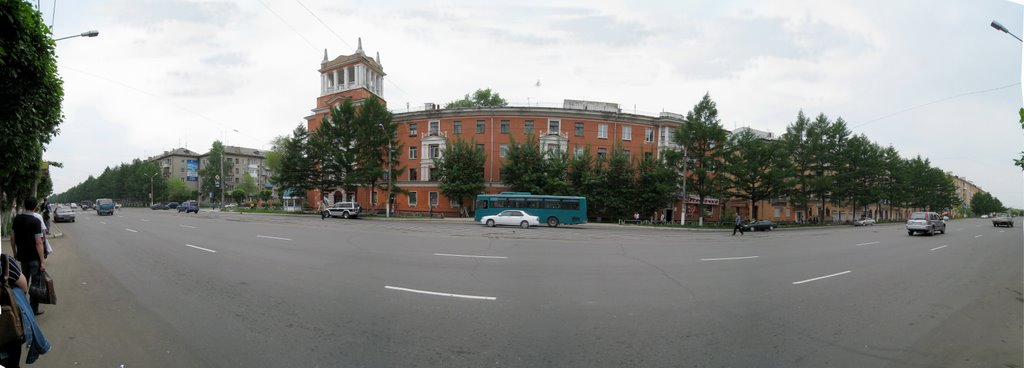 Проспект Мира у Центра занятости, Комсомольск-на-Амуре