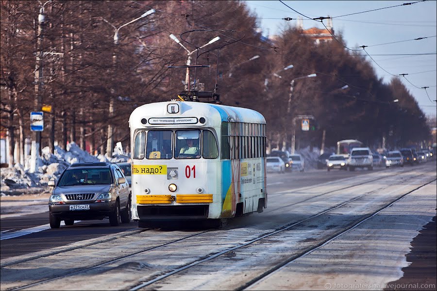 Комсомольский трамвай, Комсомольск-на-Амуре