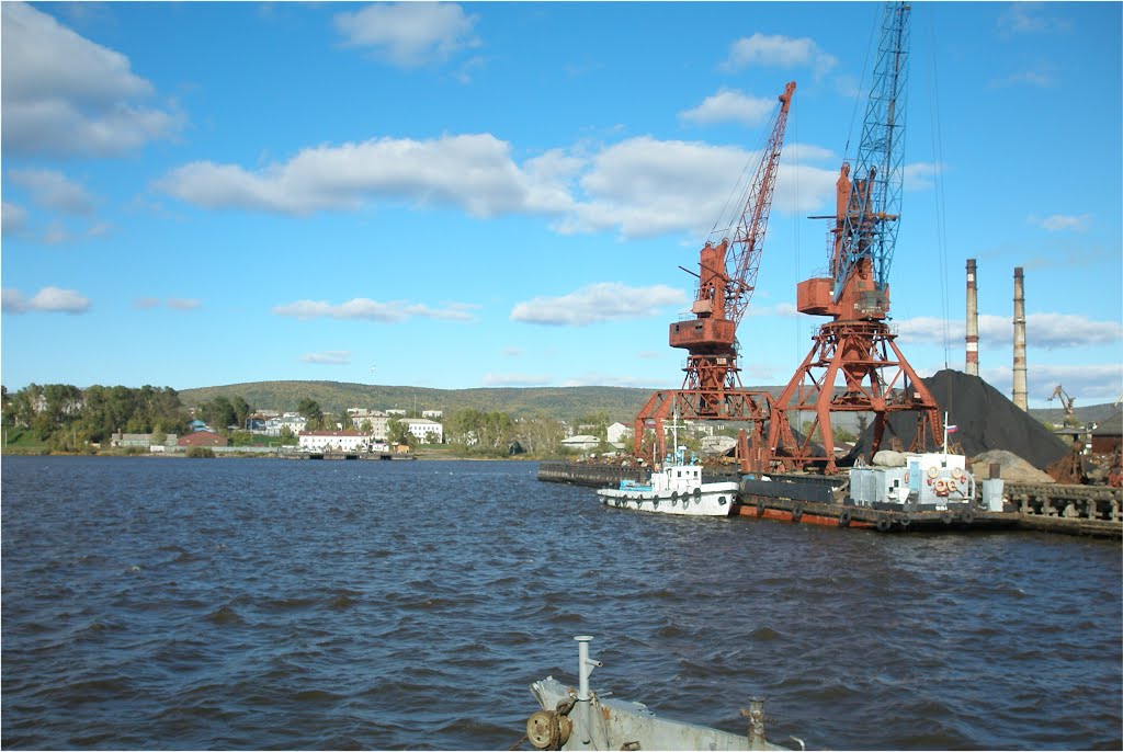 На входе в порт, Николаевск-на-Амуре