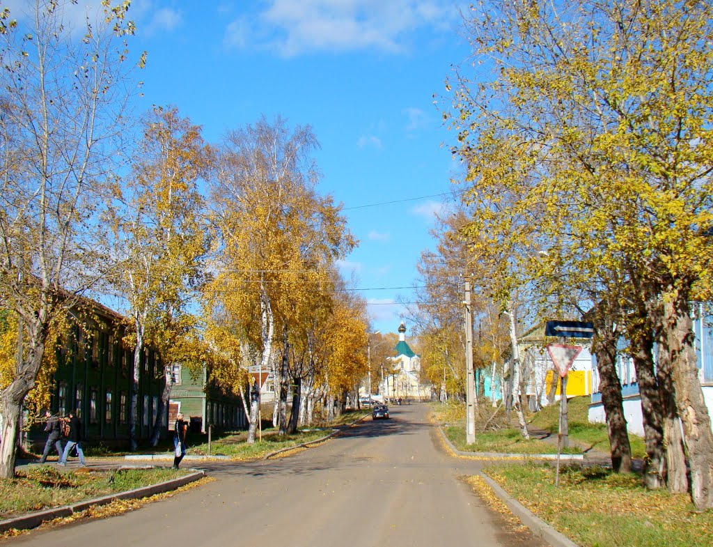 Улица к храму, Николаевск-на-Амуре