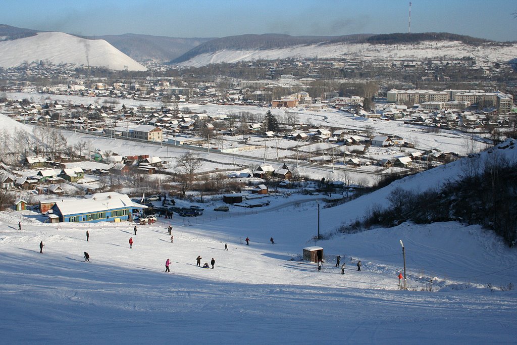 2007.01.03 Skiing slope, Облучье