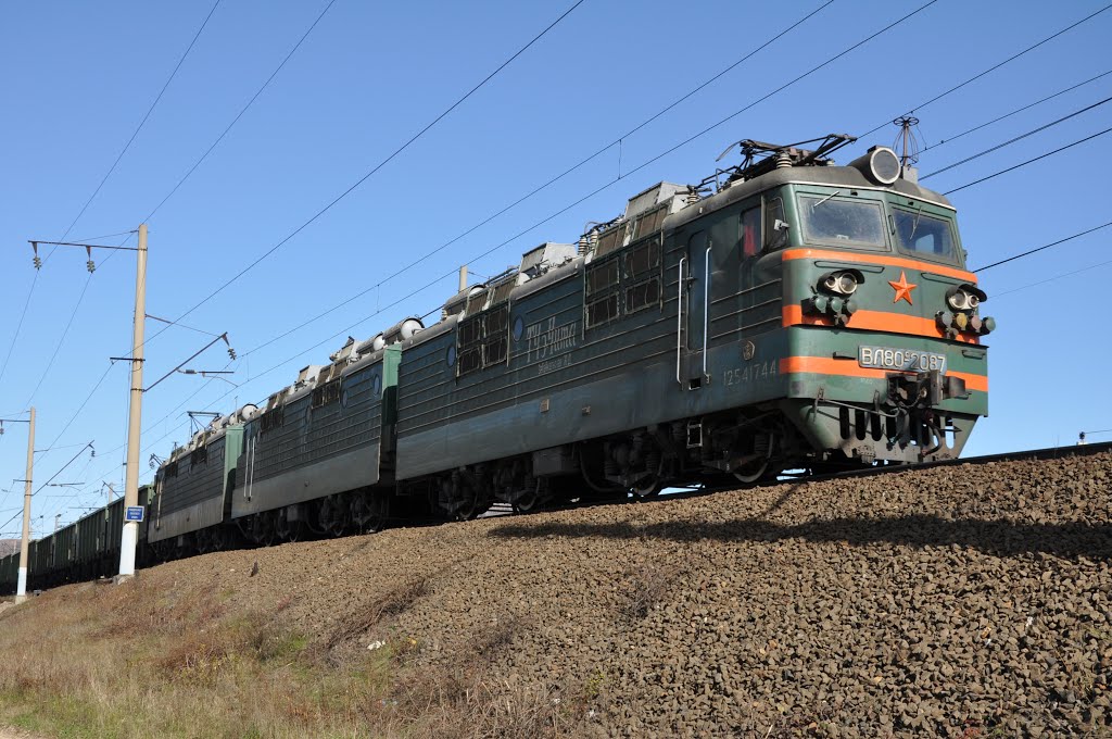 Obluchye (2012-10) - Locomotive, Облучье